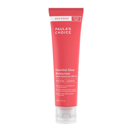 Paula's Choice - Defense - Essential Glow Moisturizer SPF30 - Izgaismojošs nn Mitrinošs Saules Aizsargkrēms - 60ml