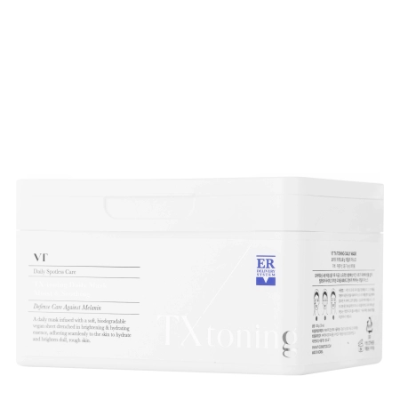 VT Cosmetics - TX-toning Daily Mask - Izgaismojošu Auduma Masku Komplekts Sejai - 30 gab./320g