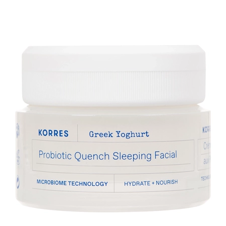 Korres - Greek Yoghurt Probiotic Quench Sleeping Facial - Nakts Maska-Krēms - 40ml