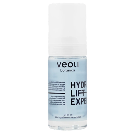 Veoli Botanica - HYDRA LIFT EXPERT - Mitrinošs Multi-Molekulārais Liftinga Serums Sejai - 30ml