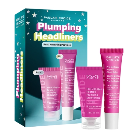 Paula's Choice - Plumping Headliners - Sejas un Lūpu Produktu Komplekts ar Peptīdiem - 15 ml + 15 ml