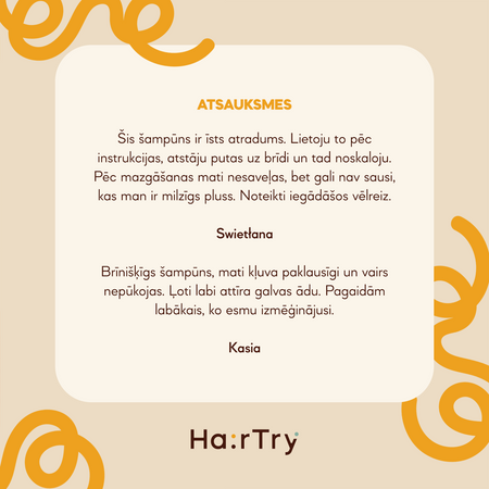 HairTry - Date With Exfoliate - Enzīmu Šampūns - 500ml