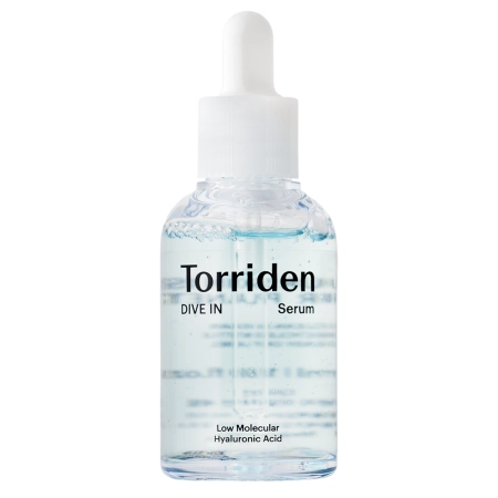 Torriden - Dive-In - Low Molecule Hyaluronic Acid Serum - Mitrinošs Serums ar Zemas Molekulmasas Hialuronskābi un Keramīdiem - 50ml