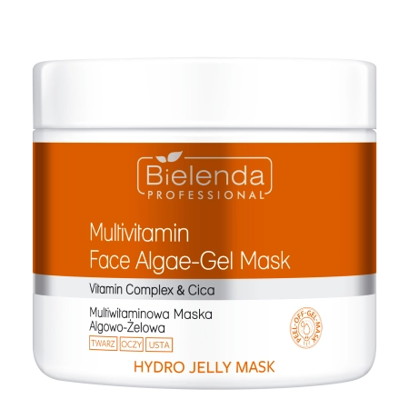 Bielenda Professional - Hydro Jelly Mask - Izgaismojoša Multivitamīnu Aļģu Želejas Maska -190g