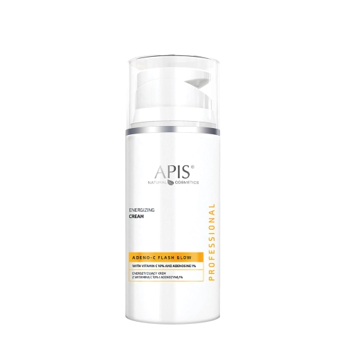 Apis - Adeno C Flash Glow - Enerģizējošs Sejas Krēms ar 10% C Vitamīnu un 1% Adenozīnu - 100ml