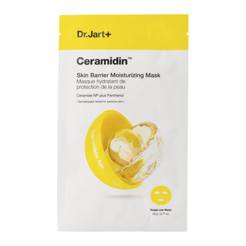 Dr.Jart+ - Ceramidin Skin Barrier Moisturizing Mask - Mitrinoša Auduma Maska Sejai - 22g