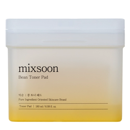 Mixsoon - Bean Toner Pad - Mitrinoši Spilventiņi Sejai ar Sojas Ekstraktu - 70 gab.