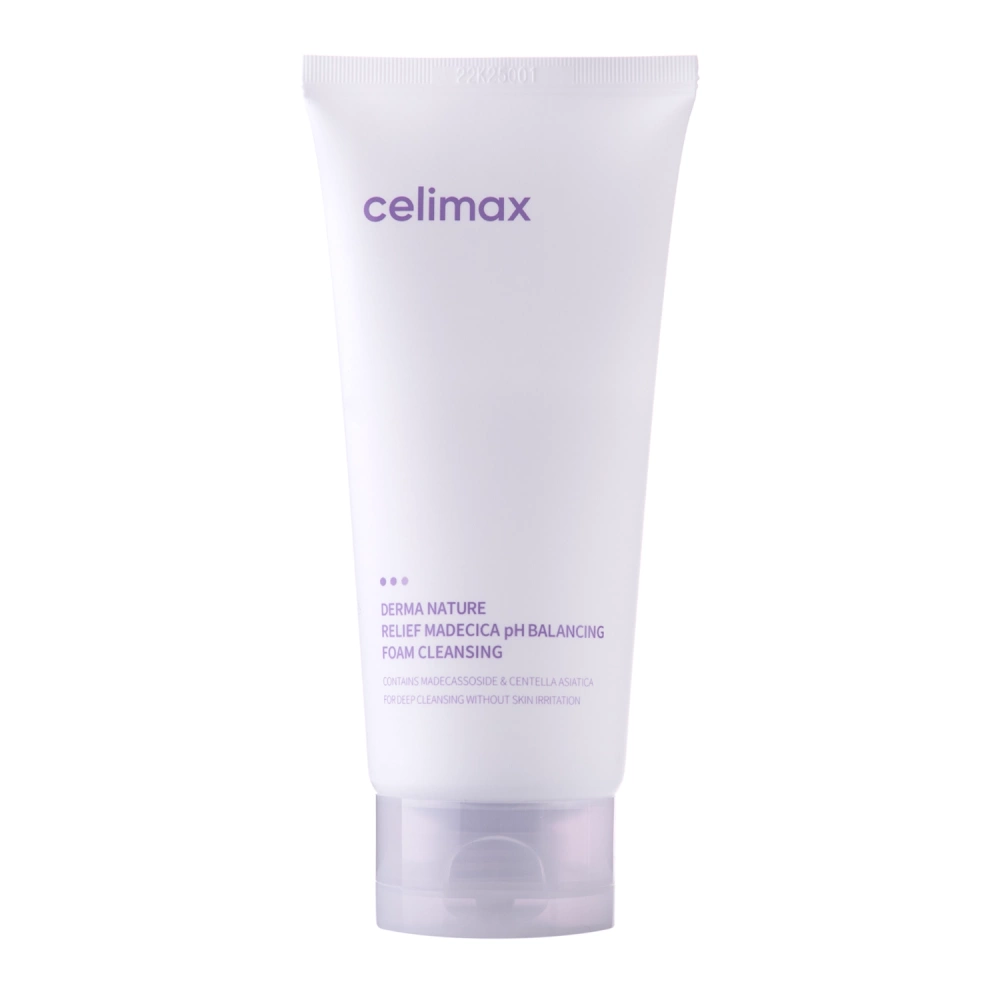 Celimax - Derma Nature Relief Madecicia pH Balancing Foam Cleansing - Mazgāšanas Putas Sejai - 150ml