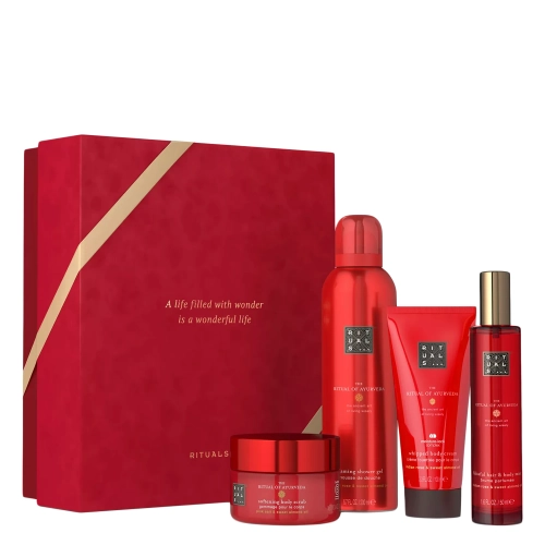 Rituals - The Ritual Of Ayurveda Gift Set M - Dāvanu Komplekts - 125g+200ml+100ml+140g