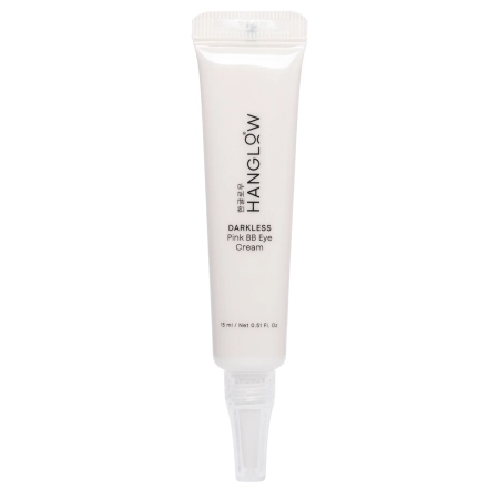 HanGlow - Darkless - Pink BB Eye Cream - Krēms-Korektors Ādai Zem Acīm - 15ml