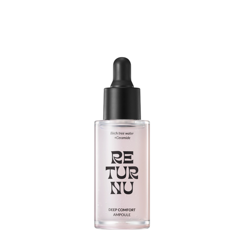 Returnu - Deep Comfort Ampoule - Mitrinoša Sejas Ampula ar Bērzu Ūdeni un Keramīdiem - 30ml