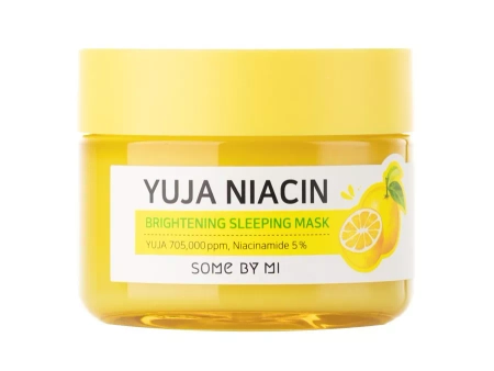 Some By Mi - Yuja Niacin Brightening Sleeping Mask - Izgaismojoša Sejas Maska - 60g