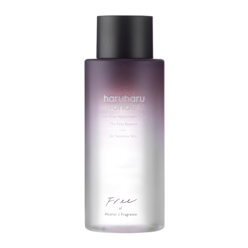 Haruharu Wonder - Black Rice Hyaluronic Toner Free - Mitrinošs Bez Smaržas Toniks ar Rīsu Fermentu - 150ml
