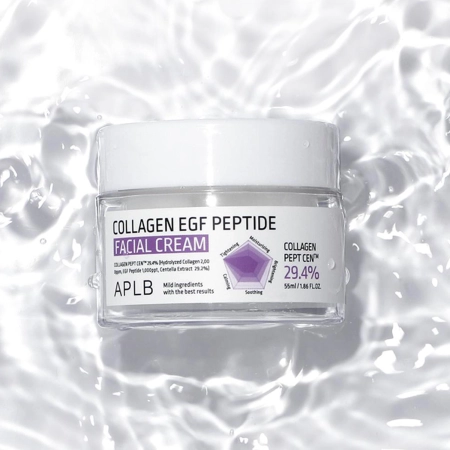 APLB - Collagen EGF Peptide Facial Cream - Mitrinošs un Nostiprinošs Sejas Krēms - 55ml