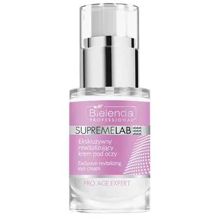 Bielenda Professional - Supremelab - Pro Age Expert - Exclusive Revitalizing Eye Cream - Ekskluzīvs Atjaunojošs Acu Krēms - 15ml