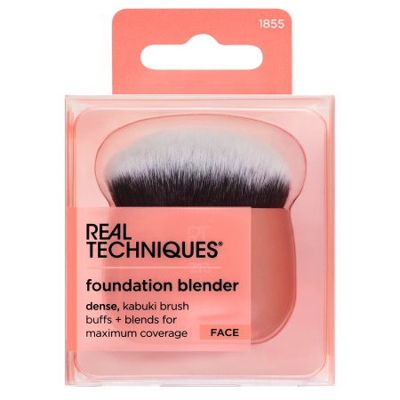 Real Techniques - Foundation Blender - Kabuki Ota Tonālā Līdzekļa Uzklāšanai - 1 gab.