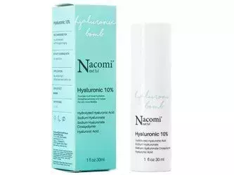 Nacomi - Next Level - Hyaluronic 10% - Serums ar Hialuronskābi 10% - 30ml