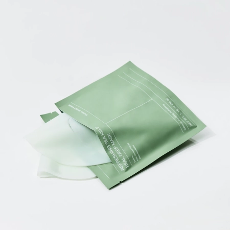 Biodance - Refreshing Sea Kelp Real Deep Mask - Nomierinoši-Mitrinoša Sejas Maska - 1 gab./34g