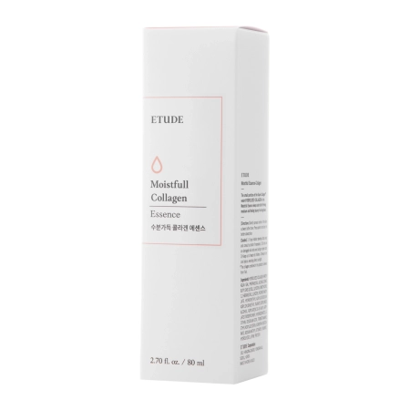 Etude House - Moistfull Collagen Essence - Vieglā Sejas Esence ar Kolagēnu - 80ml
