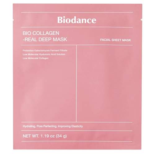Biodance - Bio-Collagen Real Deep Mask - Nostiprinoša Auduma Maska ar Kolagēnu - 1gab/34g