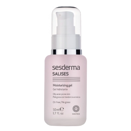 Sesderma - Salises - Moisturizing Gel - Gēls Taukainai un Aknes Skartai Ādai - 50ml