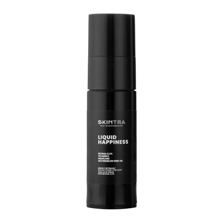 SkinTra - Liquid Happiness - Serums ar 0,3% Retinālu Sejai un Ādai zem Acīm - 30ml