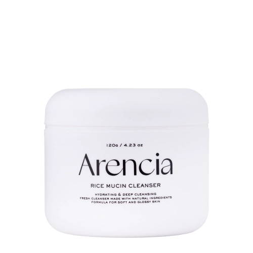 Arencia - Rice Mucin Cleanser - Izgaismojoša un Mitrinoša Sejas Mazgāšanas Pasta - 120g