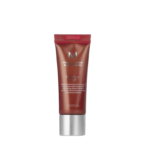 Missha - M Perfect Cover BB Cream SPF42/PA+++ - Sedzošs BB Krēms - Nr.21 Light Beige - 20ml