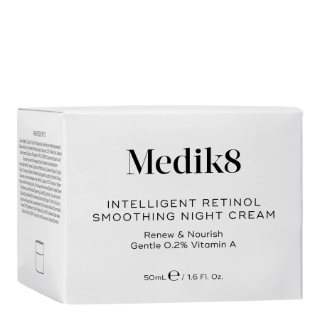 Medik8 - Intelligent Retinol Smoothing Night Cream - Inovatīvs Retinola Krēms Gludai Ādai - 50 ml