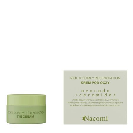 Nacomi - Rich & Comfy Regeneration - Acu Krēms - Avocado - 15ml
