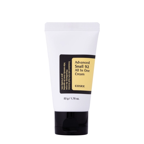 COSRX - Advanced Snail 92 All in One Cream Tube - Daudzfunkcionāls Krēms ar Gliemežu Gļotām - 50g