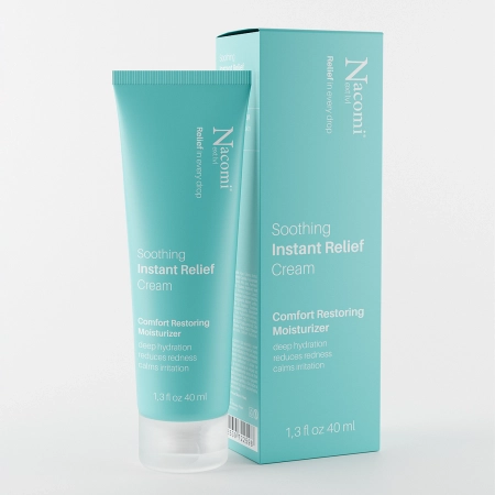 Nacomi - Instant Relief - Reģenerējošs un Nomierinošs Krēms - 40ml 