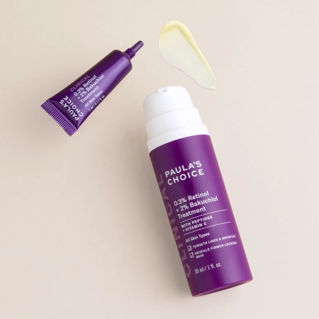 Paula's Choice - Clinical - 0.3% Retinol + 2% Bakuchiol Treatment - Sejas Serums ar 0.3% Retinolu un 2% Bakučiolu - 5ml