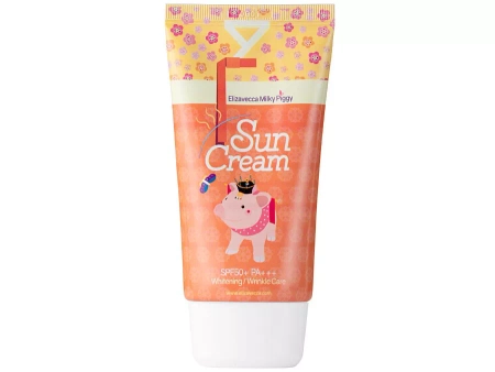 Elizavecca - Milky Piggy Sun Cream SPF 50+/PA+++ - Krēms ar Saules Aizsargfiltriem - 50ml