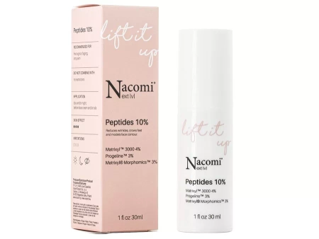 Nacomi - Next Level - Peptides 10% - Liftinga Serums ar 10% Peptīdiem - 30ml
