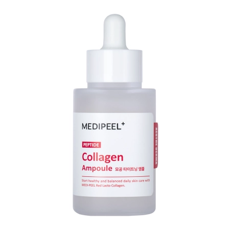 Medi-Peel - Red Lacto Peptide Collagen Tightening Ampoule - Nostiprinošs Pretgrumbu Serums Sejai - 50ml