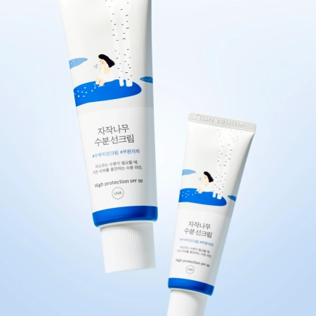 Round Lab - Birch Juice Moisturizing Sun Cream SPF50+ PA++++ - Saules Aizsargkrēms- 50ml