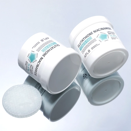 APLB - Glutathione Niacinamide Toner Pad - Izgaismojošie Sejas Spilventiņi - 60gab/100ml