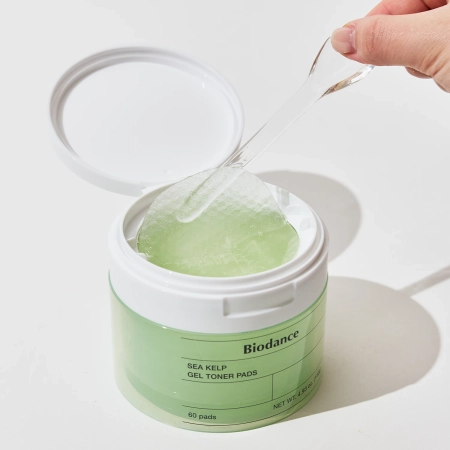 Biodance - Sea Kelp Gel Toner Pad - Nomierinošie Spilventiņi Sejai - 60gab