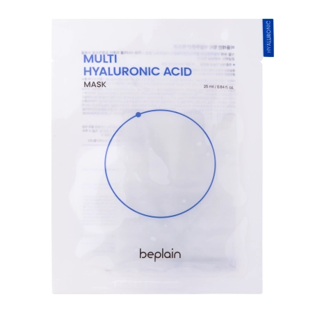 Beplain - Multi-Hyaluronic Acid Facial Mask - Mitrinoša Auduma Maska - 1gab./25ml