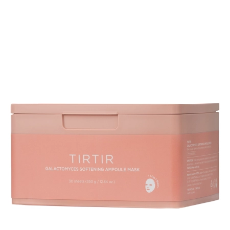 TIRTIR - Galactomyces Softening Ampoule Mask - Izgaismojošu Sejas Masku Komplekts - 30gab/350g