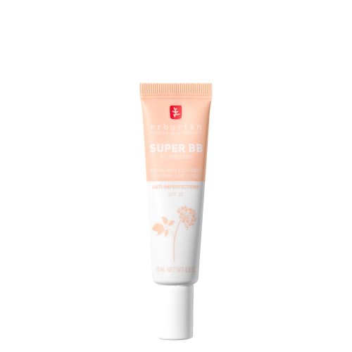 Erborian - Super BB Au Ginseng Clair - Sedzošs Krēms Nepilnību Korekcijai - 15ml