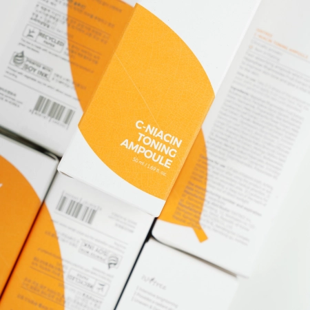 Isntree - C-NIACIN Toning Ampoule - Tonizējoša Ampula ar C Vitamīnu un Niacinamīdu - 50ml