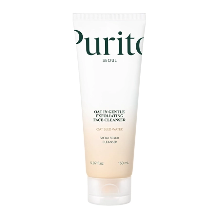 Purito Seoul - Oat In Gentle Exfoliating Face Cleanser - Maigs Sejas Attīrošais Pīlings - 150ml