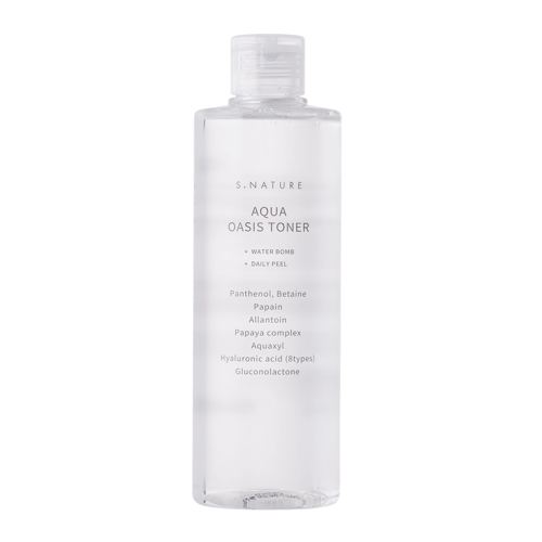 S.Nature - Aqua Oasis Toner - Mitrinošs Toniks Sejai - 300ml