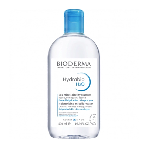 Bioderma - Hydrabio H2O - Micelārais Ūdens Dehidrētai Ādai - 500ml
