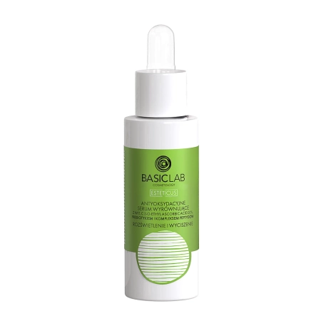 BasicLab - Esteticus - Izgaismošana un nomierināšana - Izlīdzinošs Antioksidatīvs Serums ar 20% C Vitamīnu - 30ml
