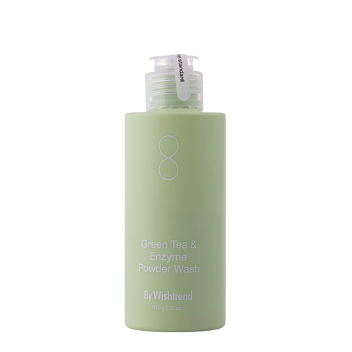By Wishtrend - Green Tea & Enzyme Powder Wash - Enzīmu Sejas Mazgāšanas Pulveris - 110g