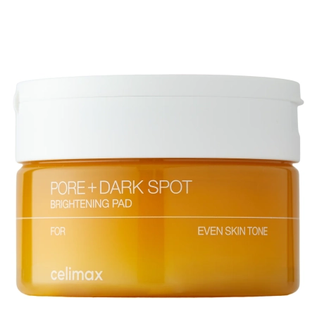 Celimax - Pore+Dark Spot Brightening Pad - Izgaismojoši Sejas Spilventiņi - 40 gab.