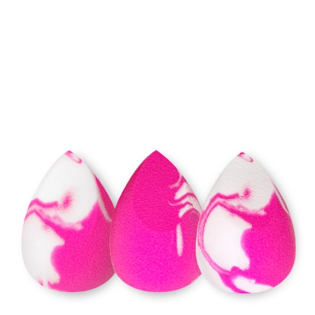 Ibra Makeup - Makeup Blender - Grima Sūklīšu Komplekts - Trio Marble - 3gab